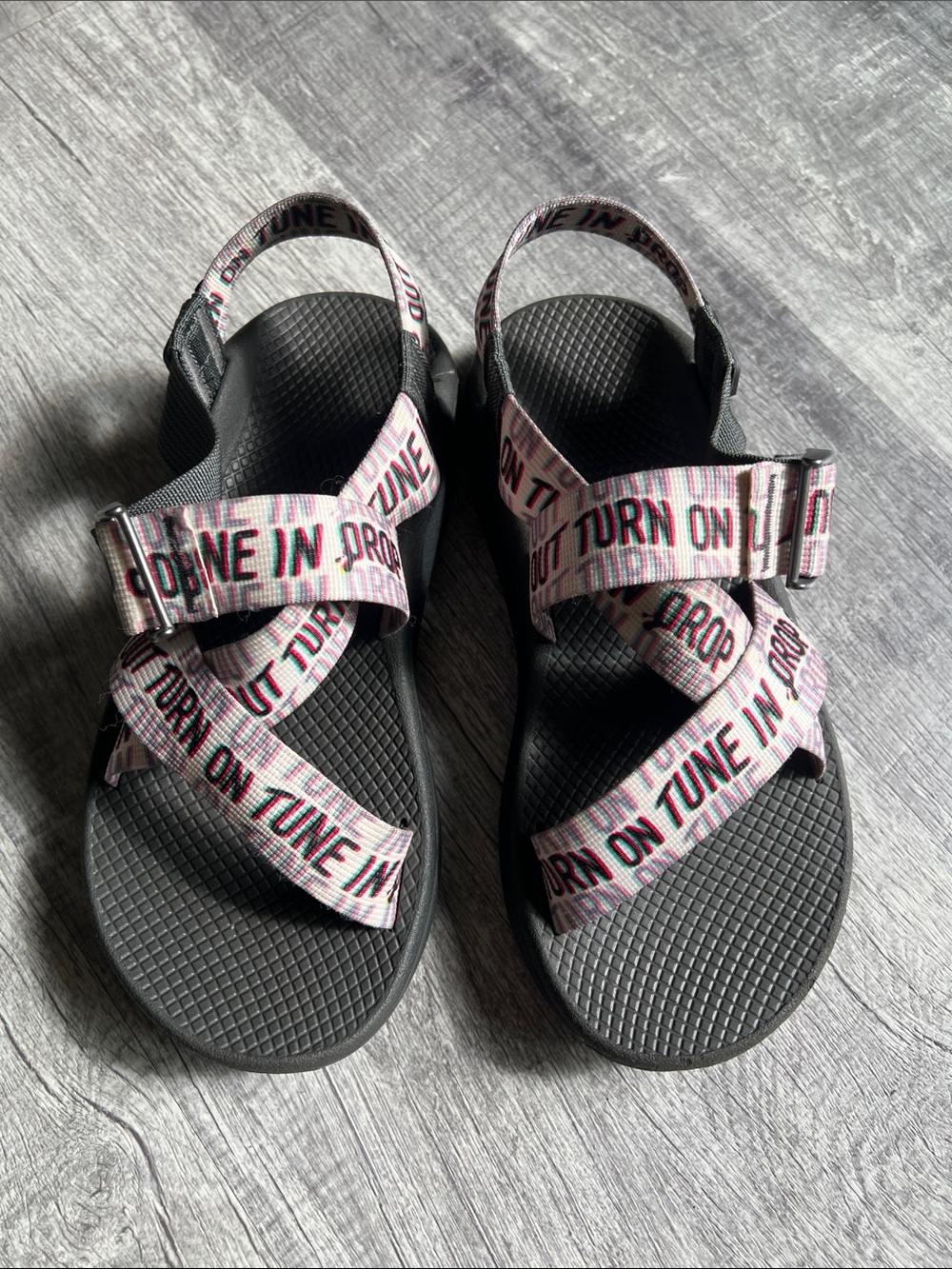Chaco Women's Mega Z Cloud Sporty Sandals Size 8 Turn On Tune in